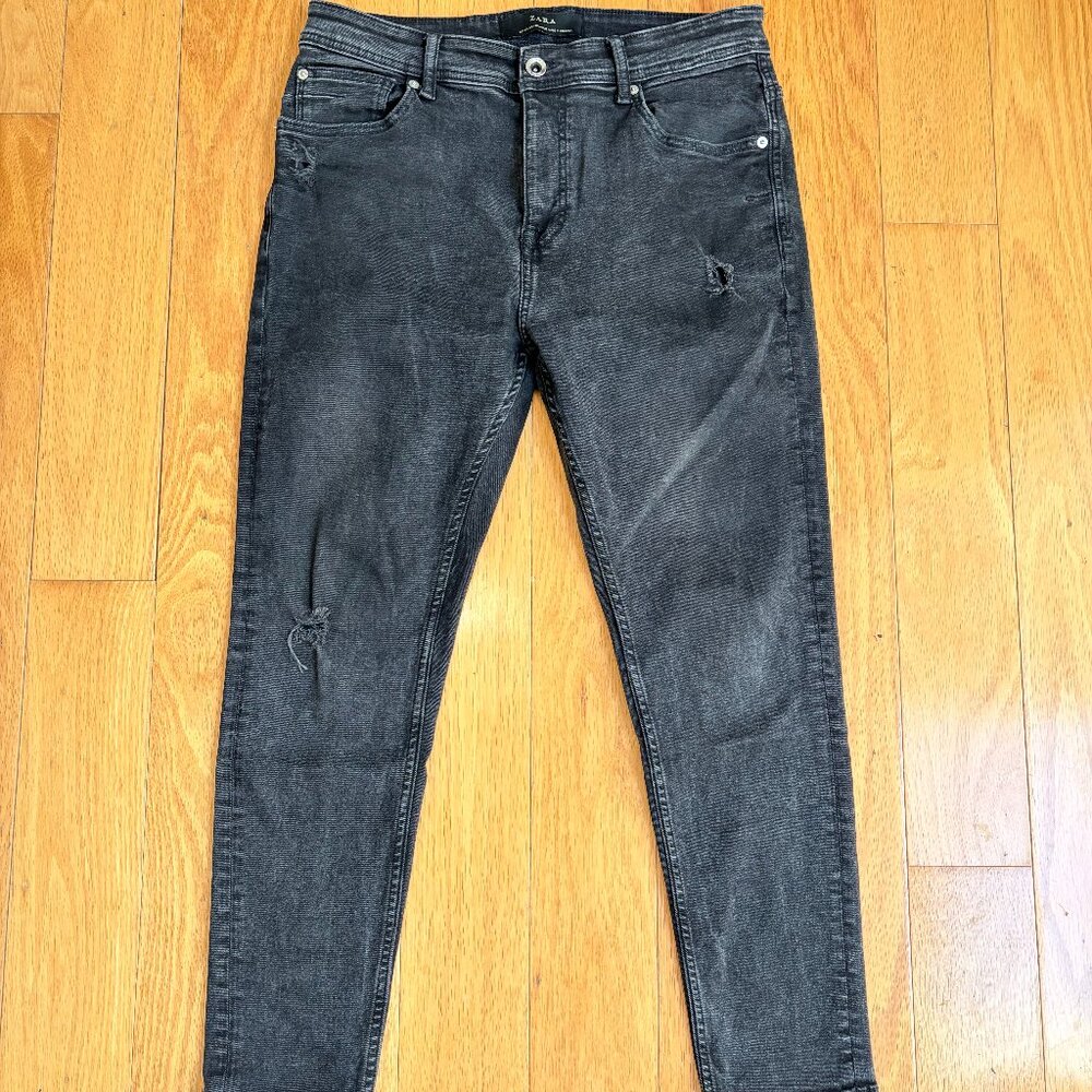 Vintage Zara Distressed Skinny Jeans 32/32
